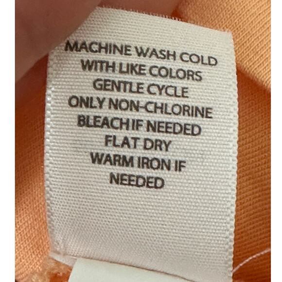 J. Jill melon orange short sleeves t shirt size L - Picture 5 of 15